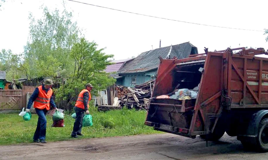 Вывоз мусора из частного дома в Самаре в октябре