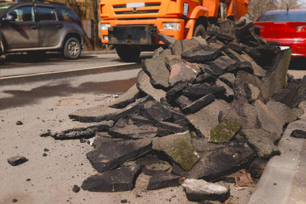 Вывоз асфальтового скола с утилизацией в Самаре в октябре