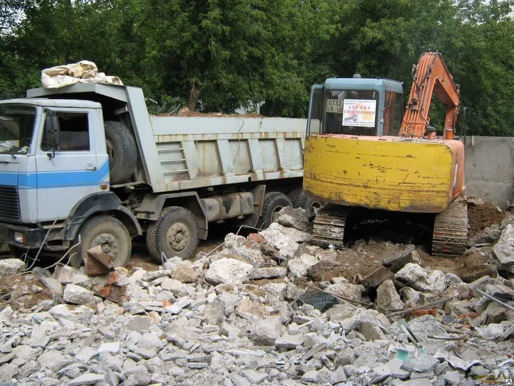 Вывоз бетонного боя и утилизация в Самаре в октябре