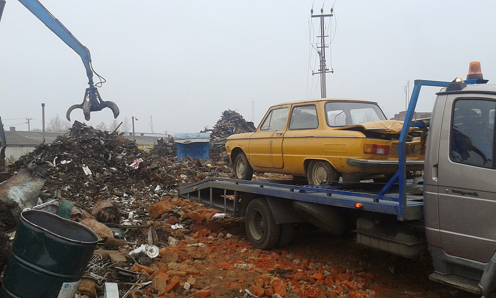 Вывоз старых автомобилей на утилизацию в Самаре от ПроМусор – утилизация автохлама и авто с вывозом от 303 руб